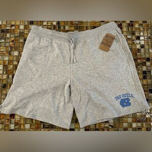 Men’s Rivalry Threads North Carolina Tar Heels Thick Gray Sweat Shorts~NWT~$40